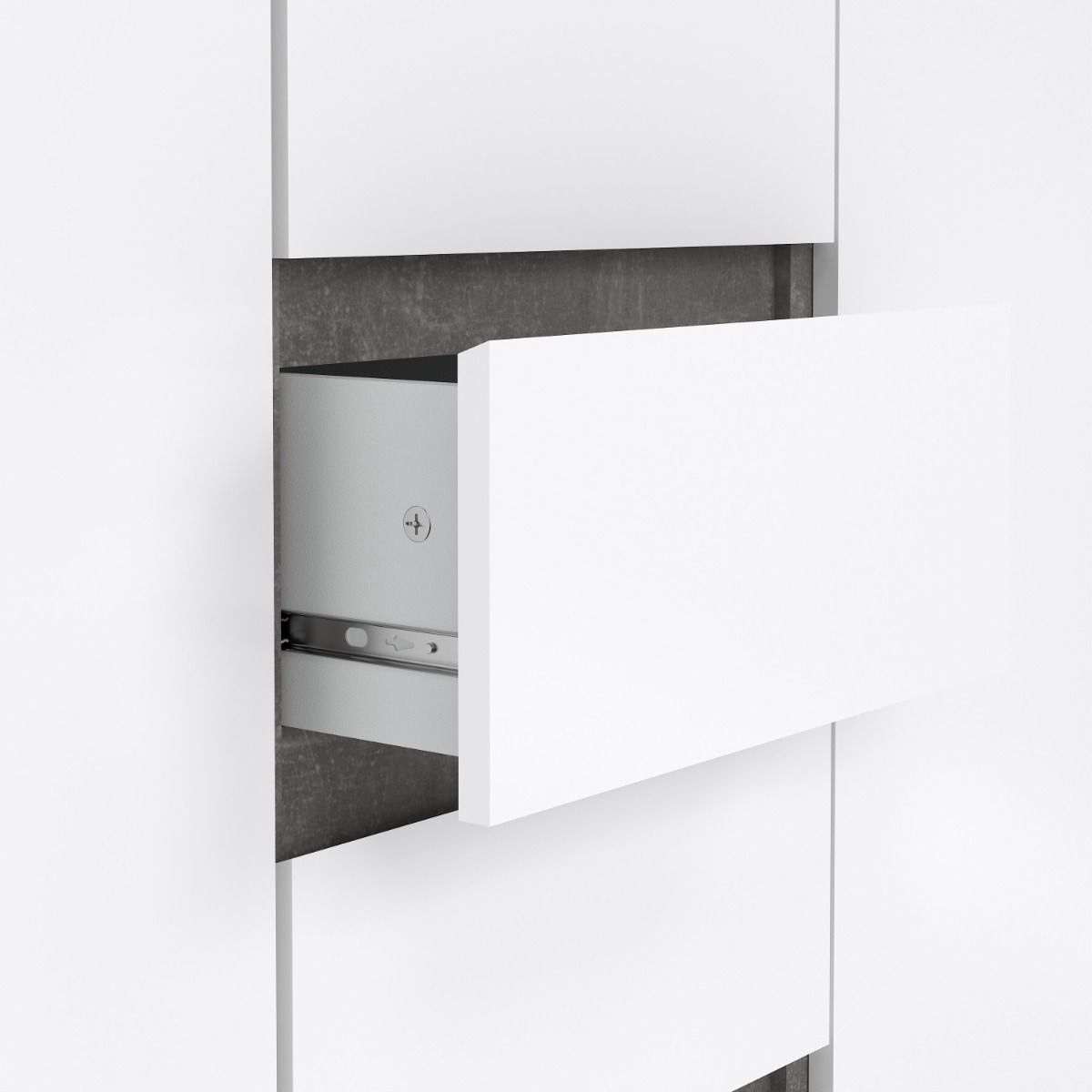 Naia Sideboard with 4 Drawers 2 Doors
