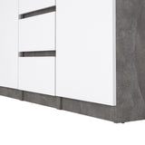 Naia Sideboard with 4 Drawers 2 Doors