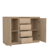 Naia Sideboard with 4 Drawers 2 Doors