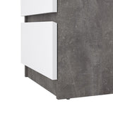 Naia Bedside Table 3 Drawers