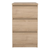 Naia Bedside Table 3 Drawers