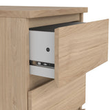 Naia Bedside Table 3 Drawers
