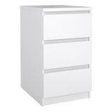 Naia Bedside Table 3 Drawers