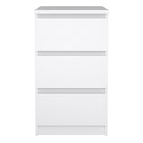 Naia Bedside Table 3 Drawers