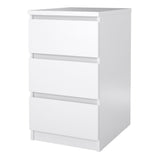 Naia Bedside Table 3 Drawers
