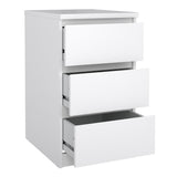 Naia Bedside Table 3 Drawers