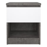 Naia Bedside 1 Drawer 1 Shelf