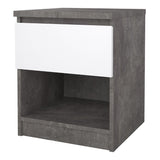 Naia Bedside 1 Drawer 1 Shelf