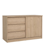 Naia Storage Unit with 1 Sliding Door and 3 Drawers
