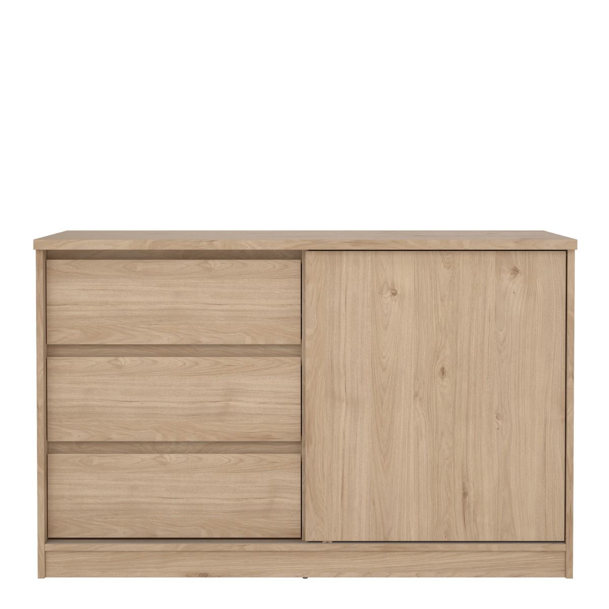 Naia Storage Unit with 1 Sliding Door and 3 Drawers