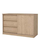 Naia Storage Unit with 1 Sliding Door and 3 Drawers