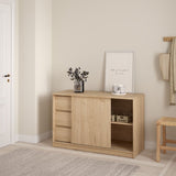 Naia Storage Unit with 1 Sliding Door and 3 Drawers