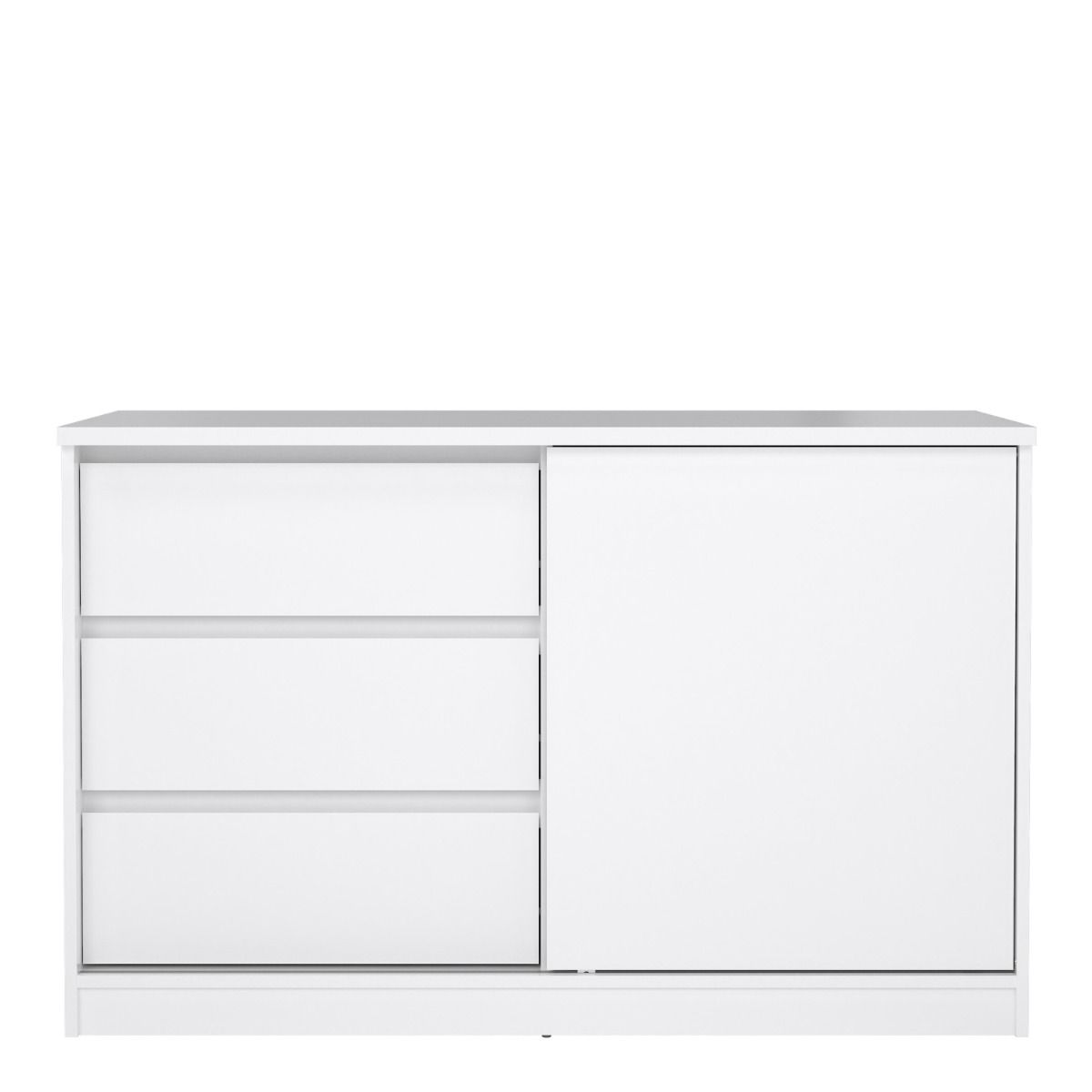Naia Storage Unit with 1 Sliding Door and 3 Drawers