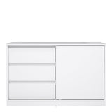 Naia Storage Unit with 1 Sliding Door and 3 Drawers