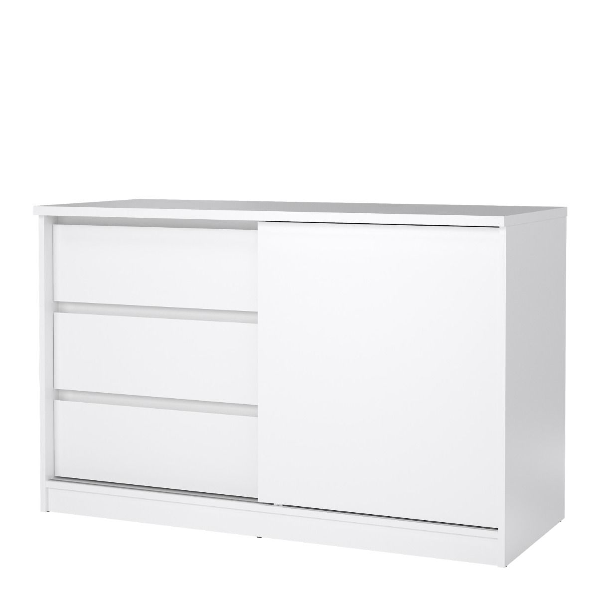 Naia Storage Unit with 1 Sliding Door and 3 Drawers