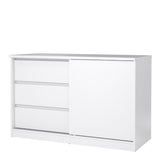 Naia Storage Unit with 1 Sliding Door and 3 Drawers