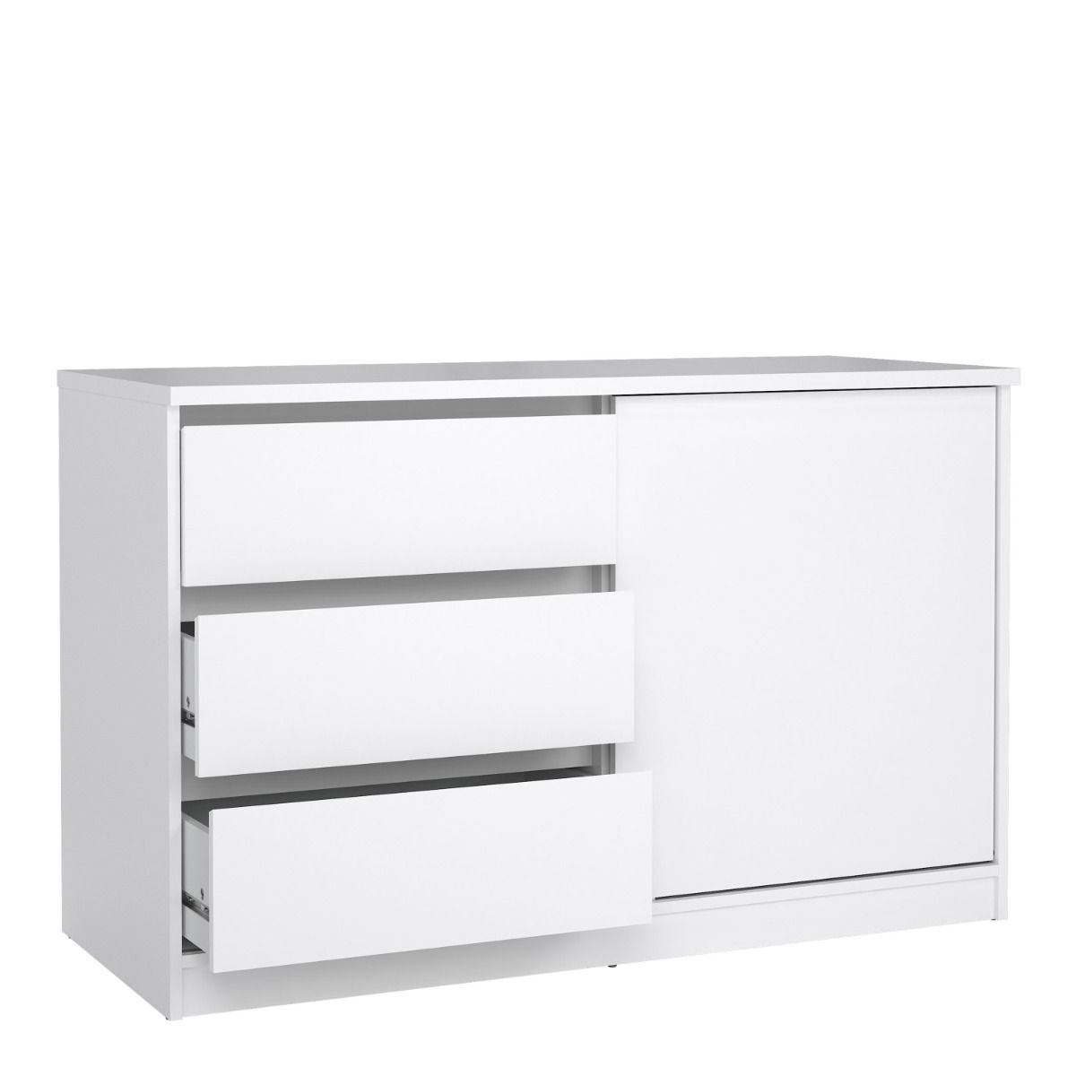 Naia Storage Unit with 1 Sliding Door and 3 Drawers