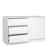 Naia Storage Unit with 1 Sliding Door and 3 Drawers