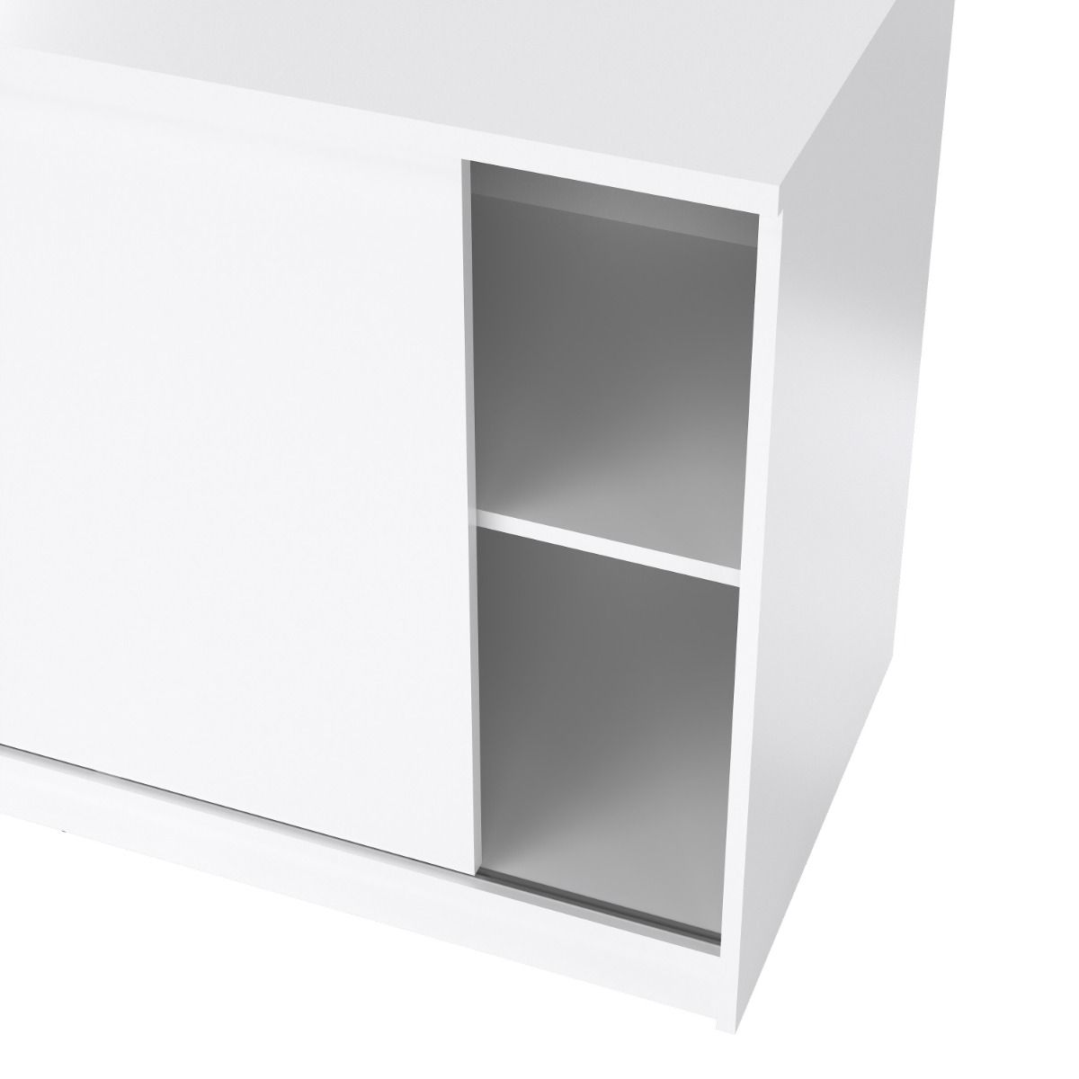 Naia Storage Unit with 1 Sliding Door and 3 Drawers