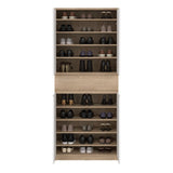 Naia Tall Shoe Cabinet with 4 Doors and 1 Drawer