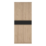 Naia Tall Shoe Cabinet with 4 Doors and 1 Drawer