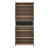 Naia Tall Shoe Cabinet with 4 Doors and 1 Drawer