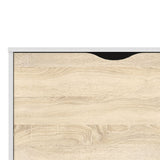 Oslo TV Unit Wide 2 Drawers 4 Shelves