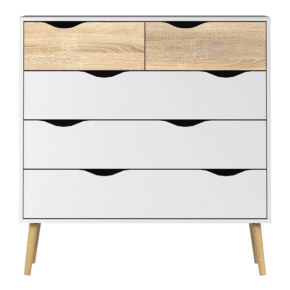 Oslo Chest of 5 Drawers