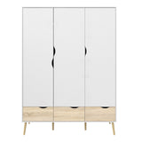 Oslo Wardrobe 3 Doors 3 Drawers