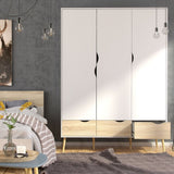 Oslo Wardrobe 3 Doors 3 Drawers