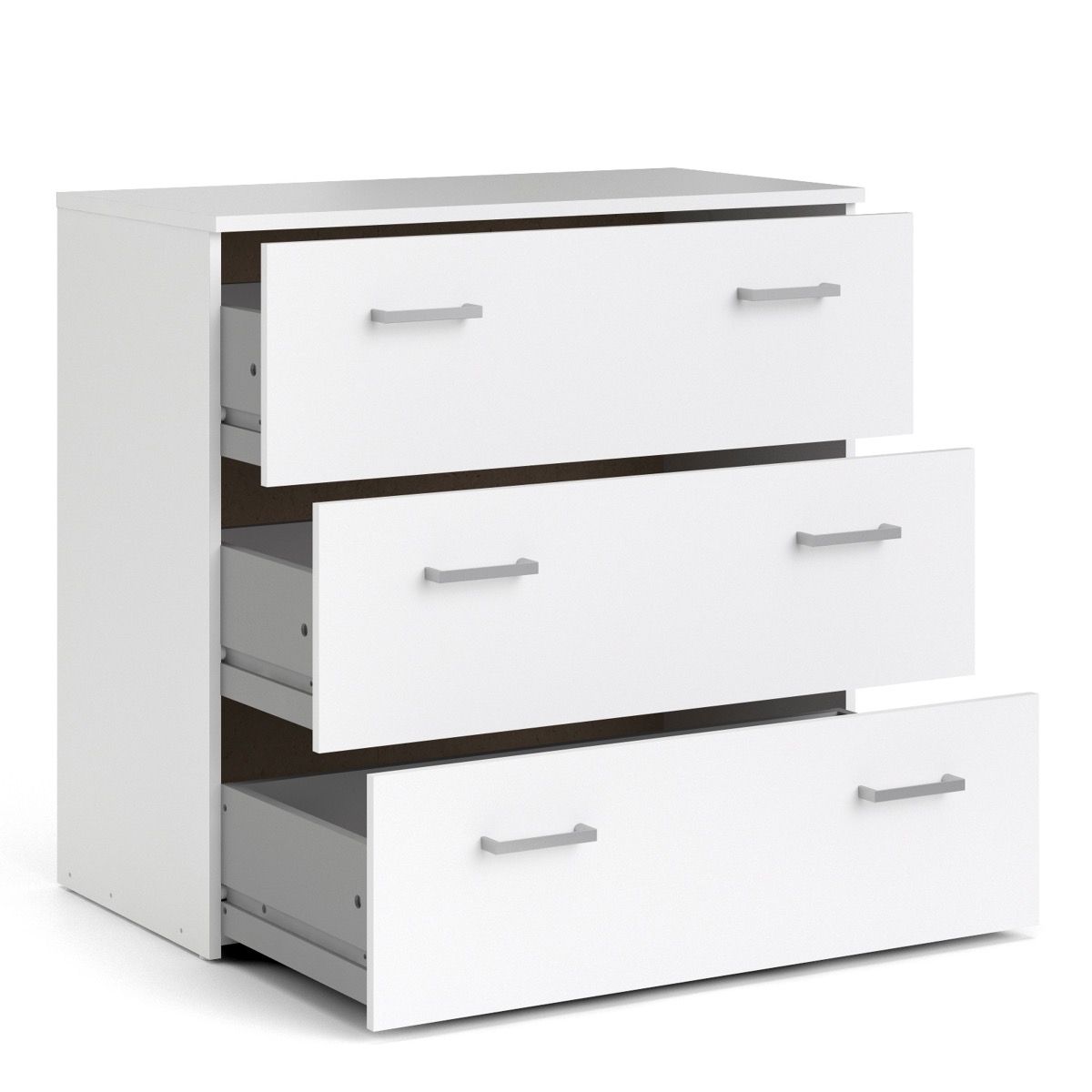 Space Package - Bedside 1 Drawer + Chest of 3 Drawers + Wardrobe with 2 Doors