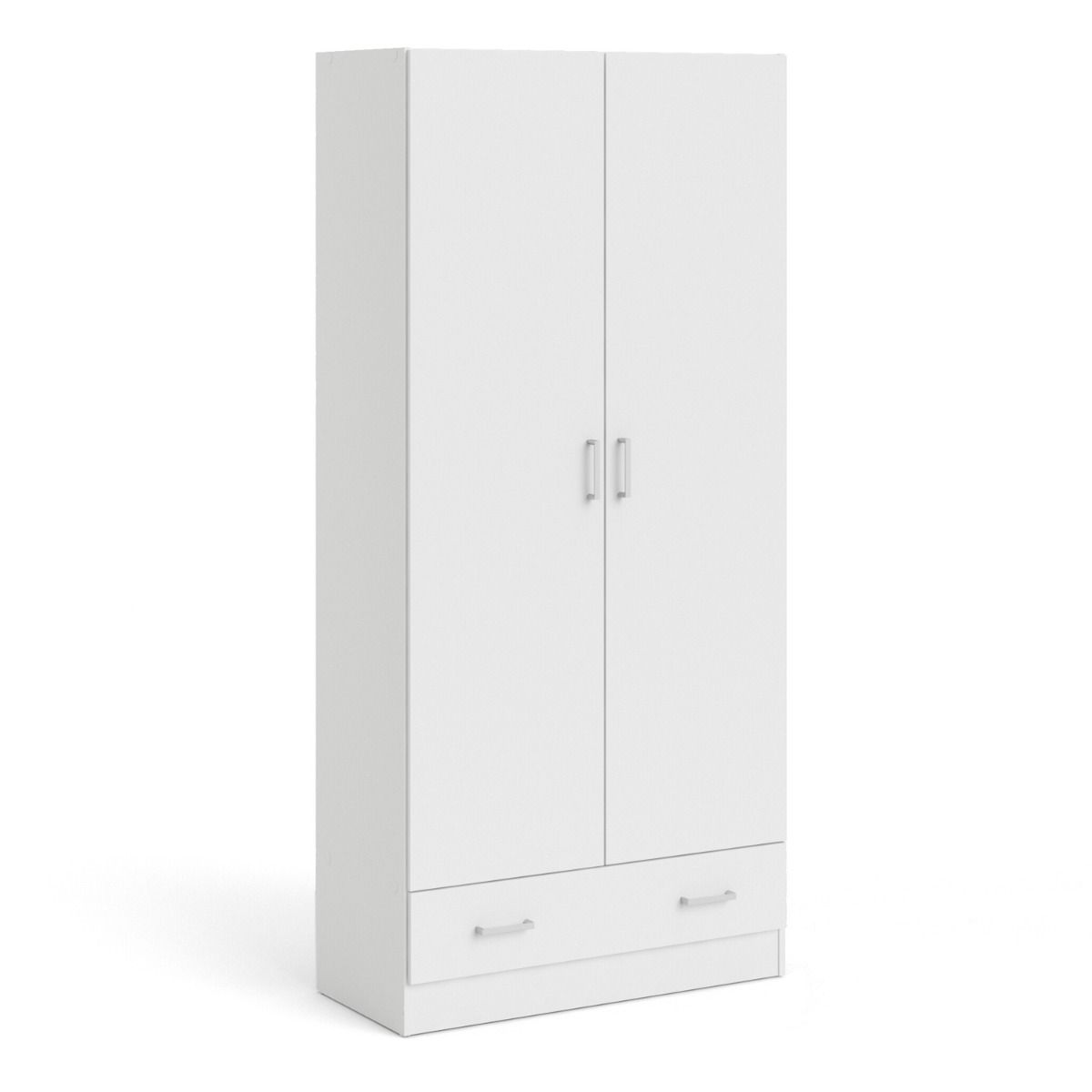 Space Wardrobe with 2 Doors + 1 Drawer