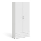 Space Wardrobe with 2 Doors + 1 Drawer