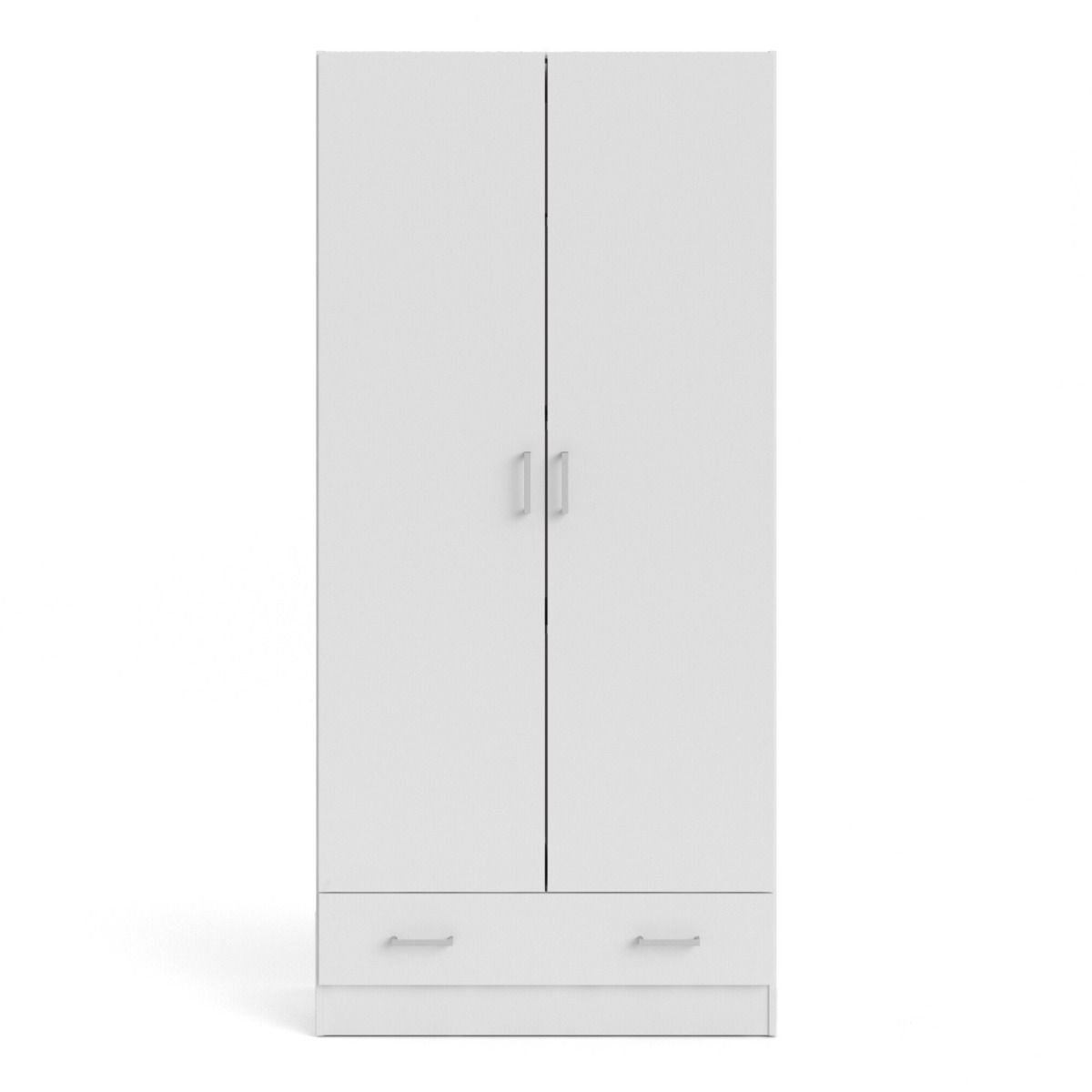 Space Wardrobe with 2 Doors + 1 Drawer