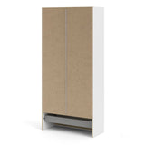 Space Wardrobe with 2 Doors + 1 Drawer