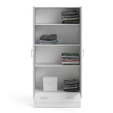 Space Wardrobe with 2 Doors + 1 Drawer