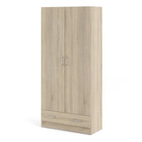 Space Wardrobe with 2 Doors + 1 Drawer