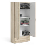 Space Wardrobe with 2 Doors + 1 Drawer