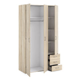 Space Wardrobe - 3 Doors 3 Drawers
