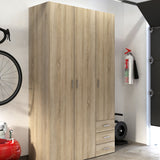 Space Wardrobe - 3 Doors 3 Drawers