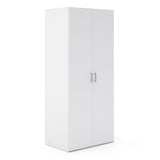 Space Wardrobe with 2 doors White