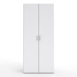 Space Wardrobe with 2 doors White