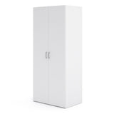 Space Wardrobe with 2 doors White