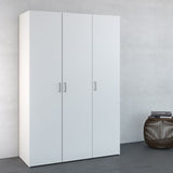 Space Wardrobe with 3 doors White
