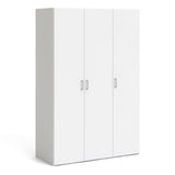 Space Wardrobe with 3 doors White