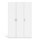 Space Wardrobe with 3 doors White