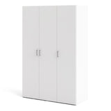 Space Wardrobe with 3 doors White
