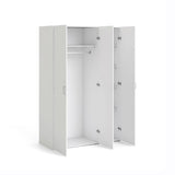 Space Wardrobe with 3 doors White