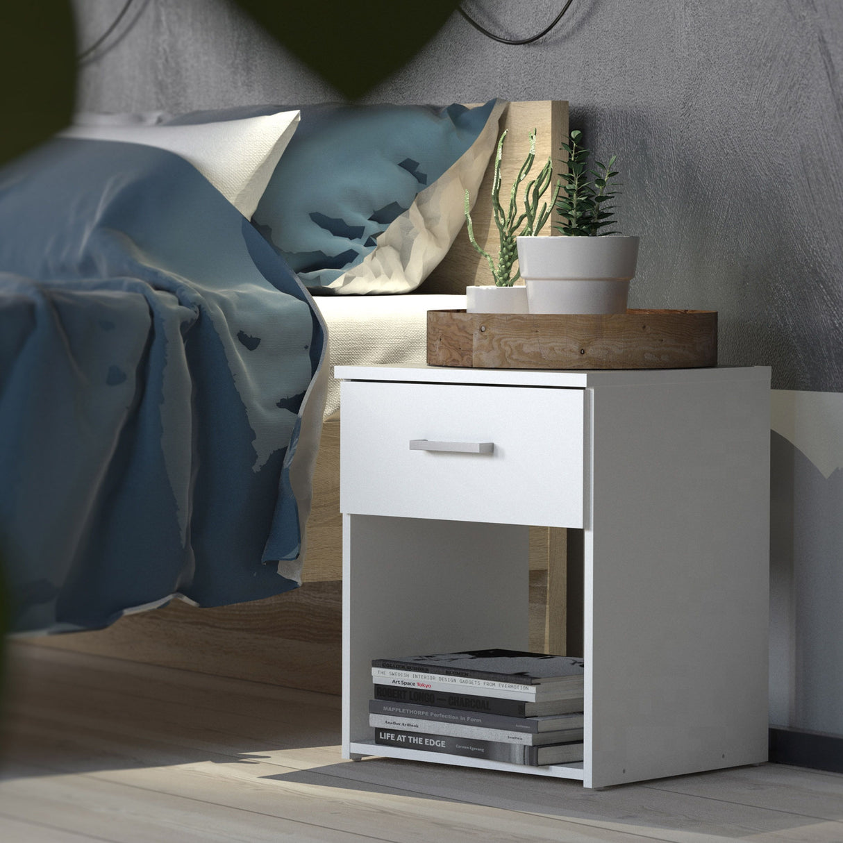 Space Bedside 1 Drawer