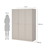 Brande Wardrobe with 3 Frame Doors